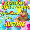 Personalized Kid Music - Birthday Party Songs - Personalized For Justine